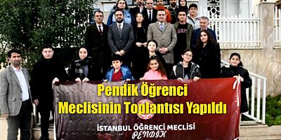 Pendik Öğrenci Meclisinin Toplantısı Yapıldı