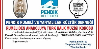 Pendik Rumeli ve Yanyalılar Kültür Derneği’den 