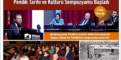 PENDİK TARİHİ VE KÜLTÜRÜ SEMPOZYUMU BAŞLADI