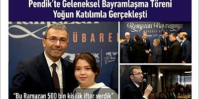 Pendik’te Geleneksel Bayramlaşma Töreni Yoğun Katılımla Gerçekleşti