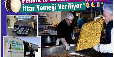 Pendik’te Günlük 12 Bin Kişiye İftar Yemeği Veriliyor