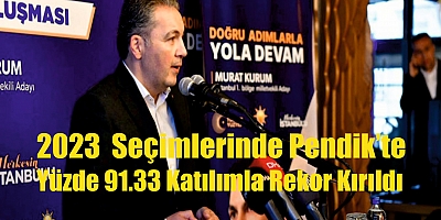 Pendik'te milletvekilliği oylarının yüzde 100'ü sayıldı! İşte sonuçlar!