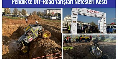 Pendik’te Off-Road Yarışları Nefesleri Kesti