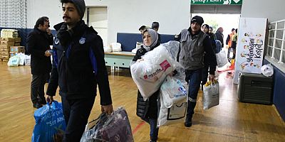 Pendik'ten deprem bölgesine yardım yağıyor