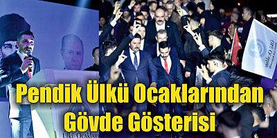 Pendik Ülkü Ocaklarından Gövde Gösterisi