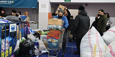 Pendikliler deprem bölgesi için seferber oldu