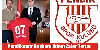 Pendikspor Başkanı Adem Torun’dan Kaymakam Mehmet Yıldız’a Ziyaret