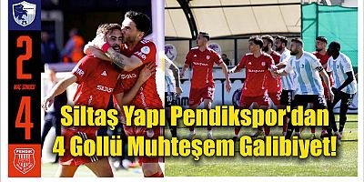 Pendikspor'dan 4 Gollü Muhteşem Galibiyet!