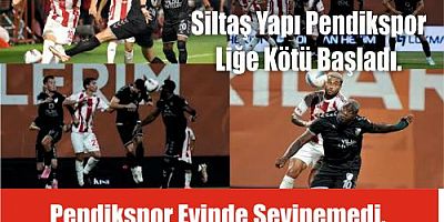 Pendikspor Evinde Sevinemedi. Siltaş Yapı Pendikspor 1-Kocaelispor 2