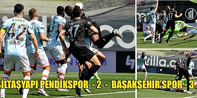 SiltaşYapı Pendikspor - Başakşehir maçında inanılmaz son! - Başakşehir maçında inanılmaz son!