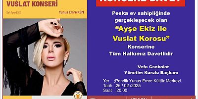 Peska'nın  Düzenlediği Ayşe Ekiz Konserine  Davet