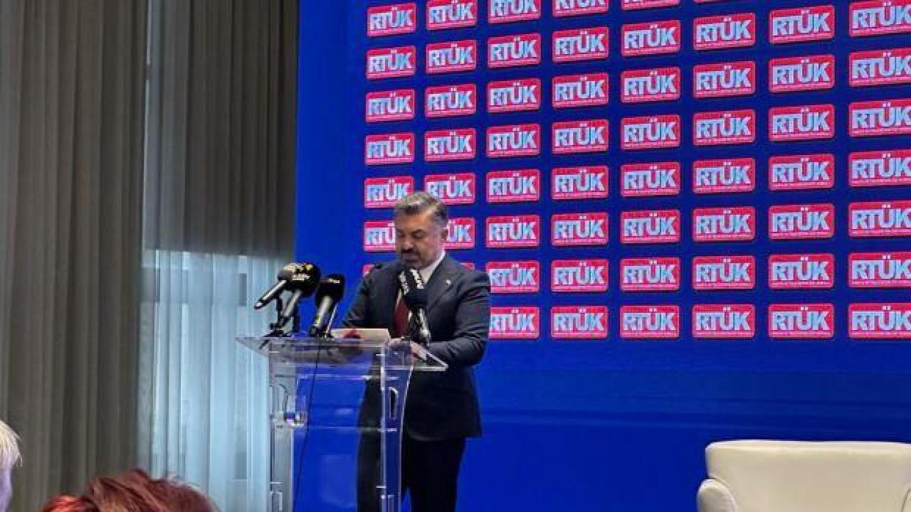RTÜK Başkanı Şahin gelenksel medya ile dijital medya kullanım oranlarını açıkladı