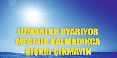 Sağlık Bakanlığından 'sıcak hava' uyarısı