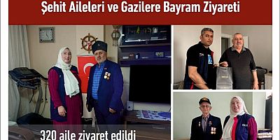 Şehit Aileleri ve Gazilere Bayram Ziyareti