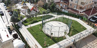 Şehit Ömer Can Açıkgöz Parkı yenilendi