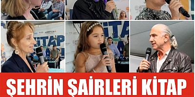 ŞEHRİN ŞAİRLERİ KİTAP FUARINA RENK KATTI