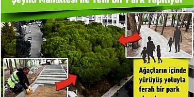 Şeyhli Mahallesi'ne Yeni Bir Park Yapılıyor