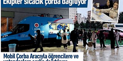 Sıcacık Çorba Dağıtılıyor