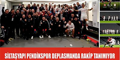 SİLTAŞYAPI PENDİKSPOR DEPLASMANDA RAKİP TANIMIYOR  FATİH KARAGÜMRÜK  0 -  SİLTAŞYAPI PENDİKSPOR 2