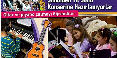 Şimdiden Yıl Sonu Konserine Hazırlanıyorlar