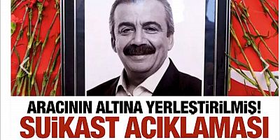 Sırrı Süreyya Önder'e suikast iddiası: Aracının altında bulundu! DEM Parti açıkladı