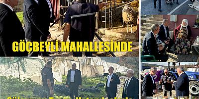 Süleyman Turan, Göçbeyli Mahallesinde Vatandaşlarla Buluştu