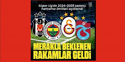Süper Lig takımlarının limitleri belli oldu