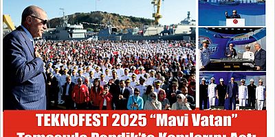 TEKNOFEST 2025 “Mavi Vatan” Temasıyla Pendik’te Kapılarını Açtı