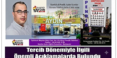 Tercih Dönemiyle İlgili  Önemli Açıklamalarda Bulundu