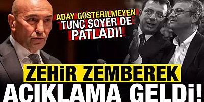 Tunç Soyer'den zehir zemberek açıklama, topa tuttu! CHP'de ortalık yangın yeri...