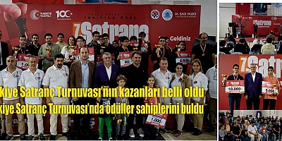   Türkiye Satranç Turnuvası’nda ödüller sahiplerini buldu  
