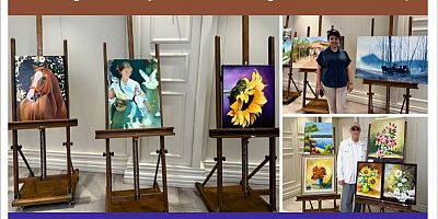 “Tutku” Doğa Resim Atölyesi Karma Resim Sergisi Sanatseverlerle Buluştu