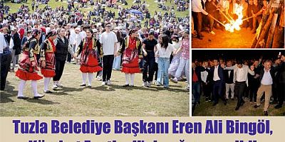 Tuzla Belediye Başkanı Eren Ali Bingöl, Kümbet Festivali’nin ağası seçildi