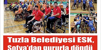 Tuzla Belediyesi ESK, Sofya’dan gururla döndü
