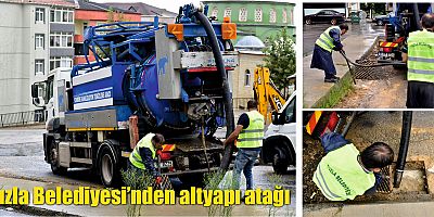 Tuzla Belediyesi’nden altyapı atağı