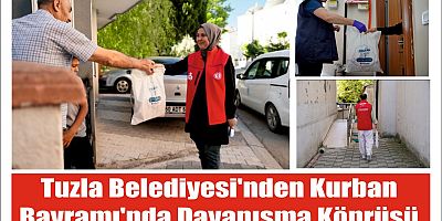 Tuzla Belediyesi’nden Kurban Bayramı’nda dayanışma köprüsü