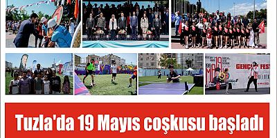 Tuzla’da 19 Mayıs coşkusu başladı