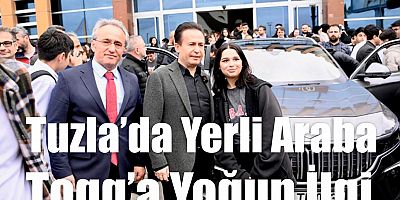 Tuzla’da Yerli Araba Togg’a Yoğun İlgi
