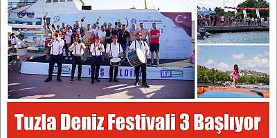 Tuzla Deniz Festivali 3 Başlıyor