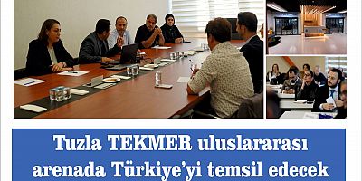 Tuzla TEKMER uluslararası arenada Türkiye’yi temsil edecek