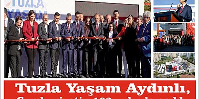 Tuzla Yaşam Aydınlı, Cumhuriyetin 102. yılında açıldı
