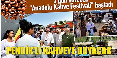 Üç gün sürecek “Anadolu Kahve Festivali” başladı