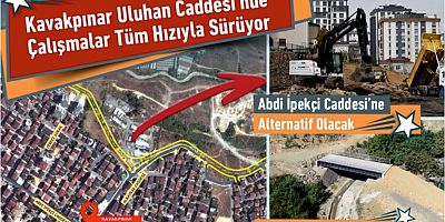 Uluhan Caddesi’ndeki Yol Açma ve Genişletme Çalışması Tamamlandı