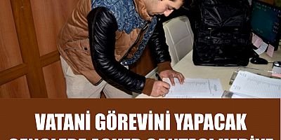 VATANİ GÖREVİNİ YAPACAK  GENÇLERE ASKER ÇANTASI HEDİYE 