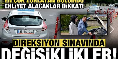 Ve yönetmelik değişiyor: Sürücü adayları dikkat!