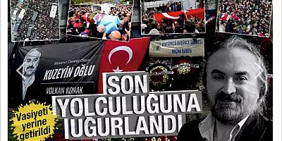 Volkan Konak, son yolculuğuna uğurlandı