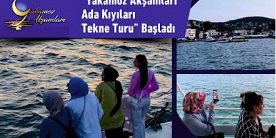 “Yakamoz Akşamları Ada Kıyıları Tekne Turu” Başladı