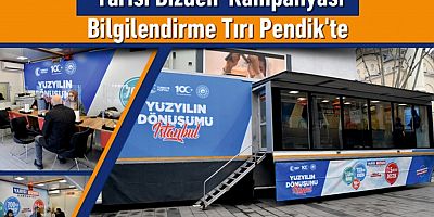 Yarısı Bizden' kampanyası bilgilendirme tırı Pendik'te
