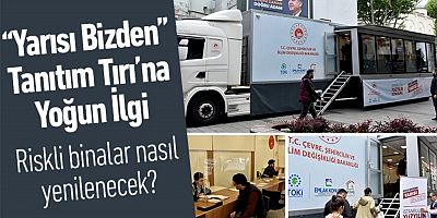 “Yarısı Bizden” Tanıtım Tırı Pendik’te