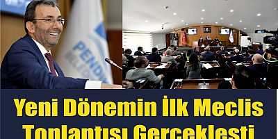 Yeni Dönemin İlk Meclis Toplantısı Gerçekleşti
Pendik Belediyesi Nisan ayı Meclis Toplantısı Belediye Başkanı Ahmet Cin başkanlığında gerçekleştirildi.